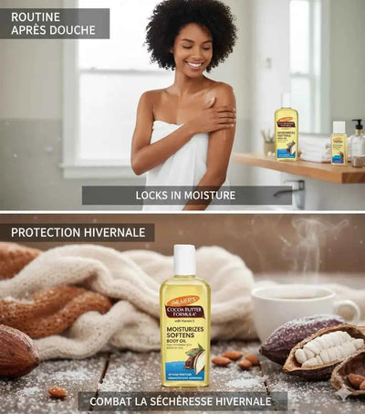 Palmer's - Huile corporelle hydratante au beurre de cacao - 250 ml